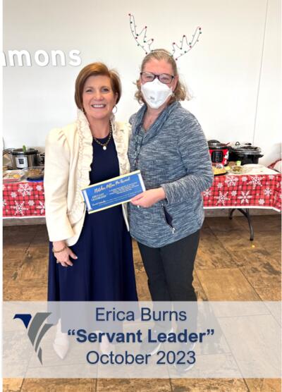 Erica Burns - Servant Leader