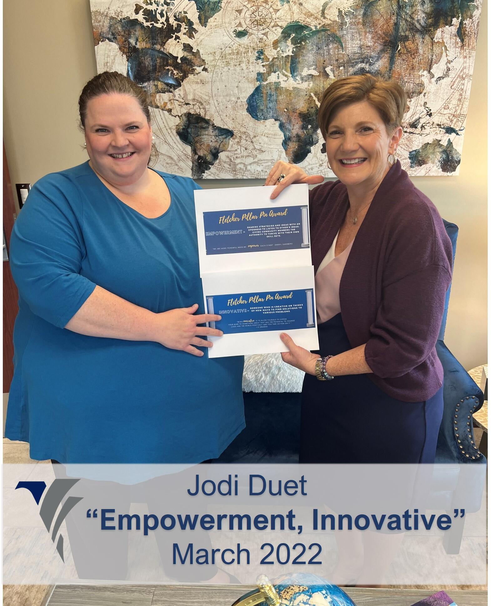 Jodi-Duet-Empowerment-Innovative-March-2022